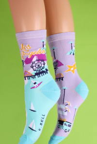 Junbo floral socks