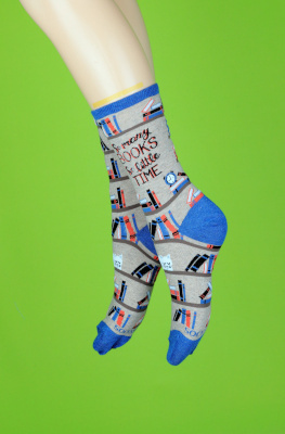 Tropical floral socks