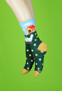 Farm animal socks