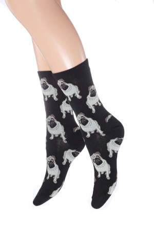 Stay pawsitive socks