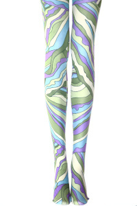 Green vibe tights